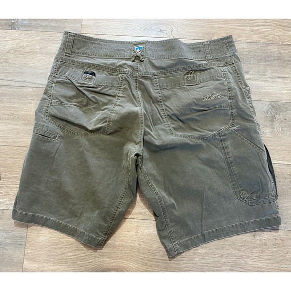 KUHL Ramblr Mens 36 x 10IN Inseam Outdoors Casual Hiking Cargo Patina Dye Shorts - Picture 5 of 9